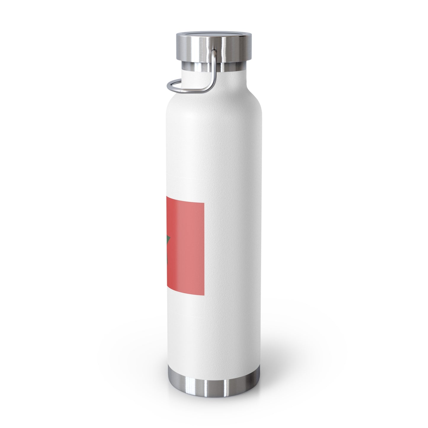 Moroccan Flag Insulated Water Bottle | Travel Flask, Sports Bottle, Eco-Friendly Gift, Hydration, Camping Accessory, Travel Mug