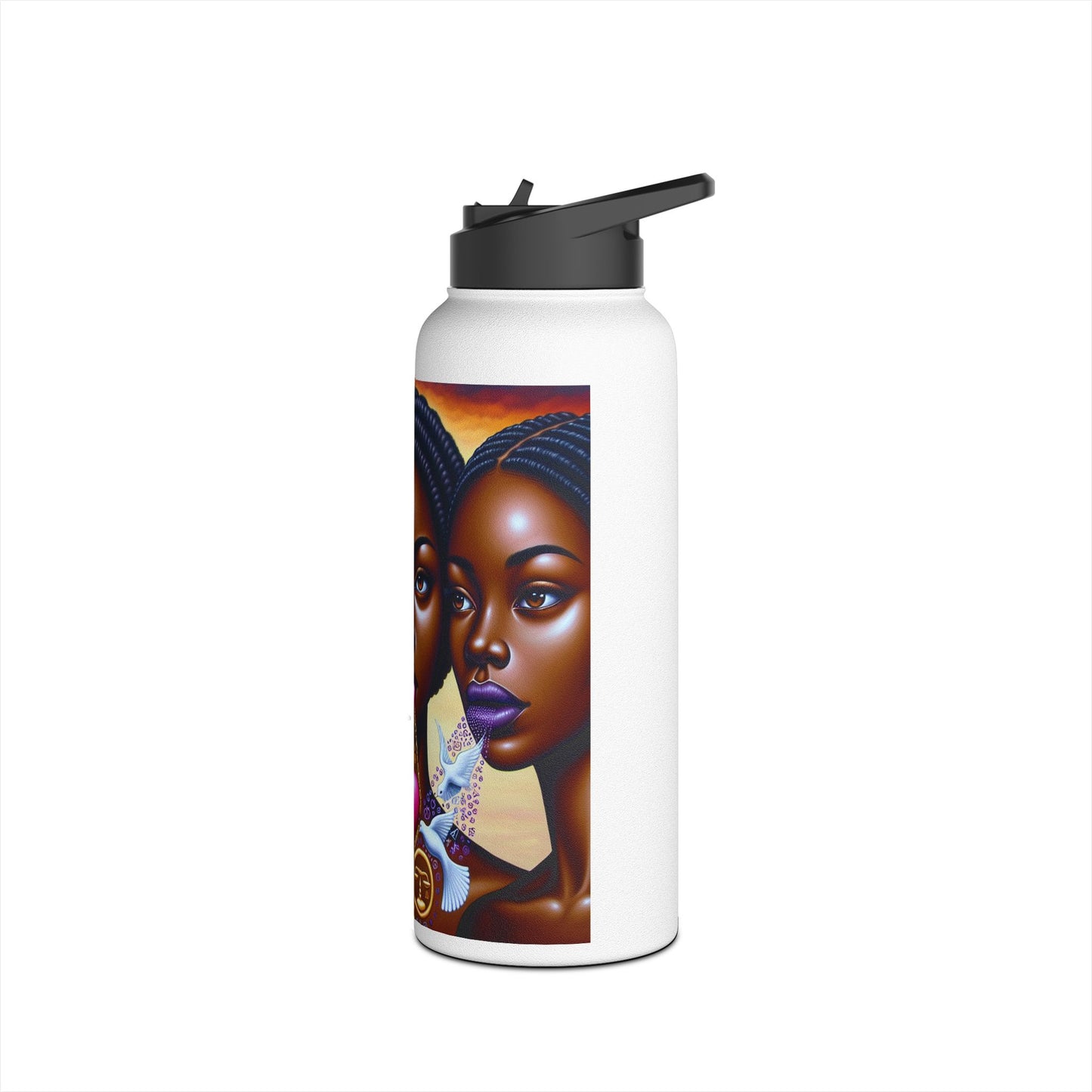 Stainless Steel Water Bottle, Standard Lid