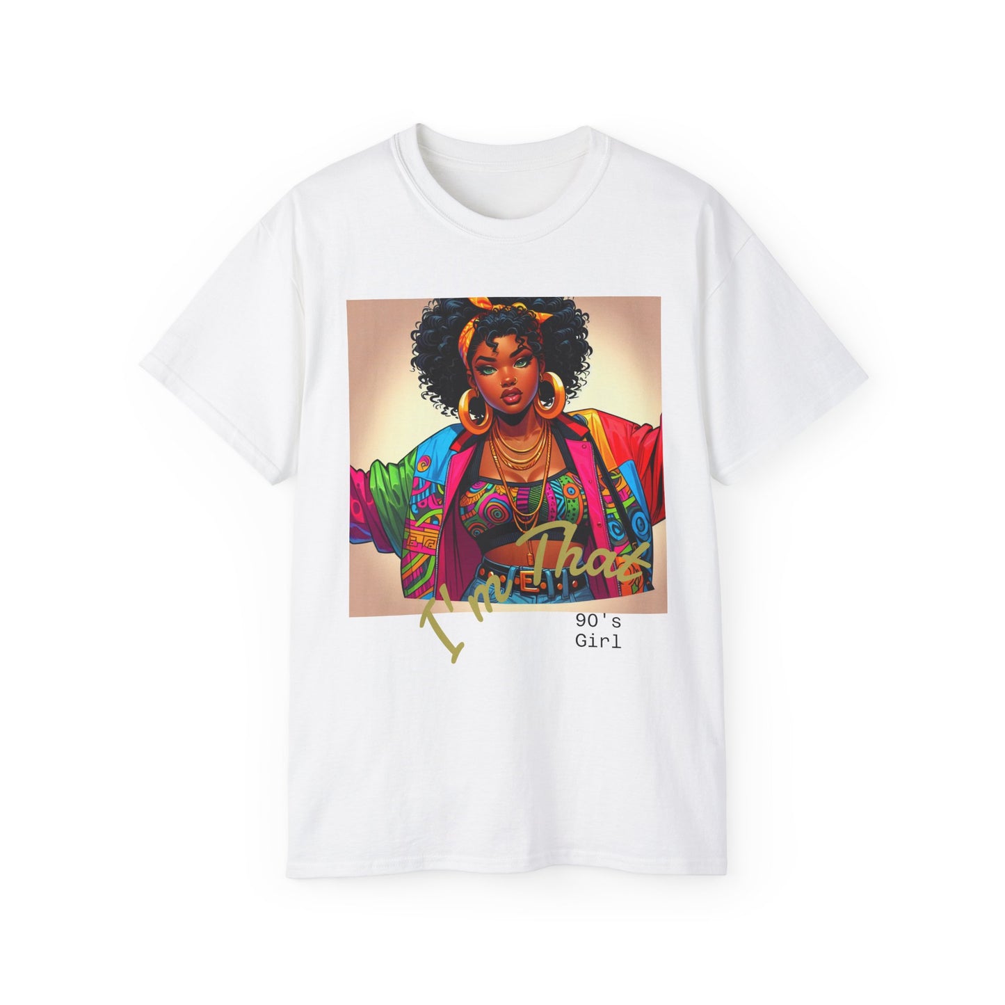 90's Girl Vintage Inspired Unisex Tee, Retro Graphic T-Shirt, Urban Fashion, Streetwear Style, Gift for Her, Music Festival Apparel