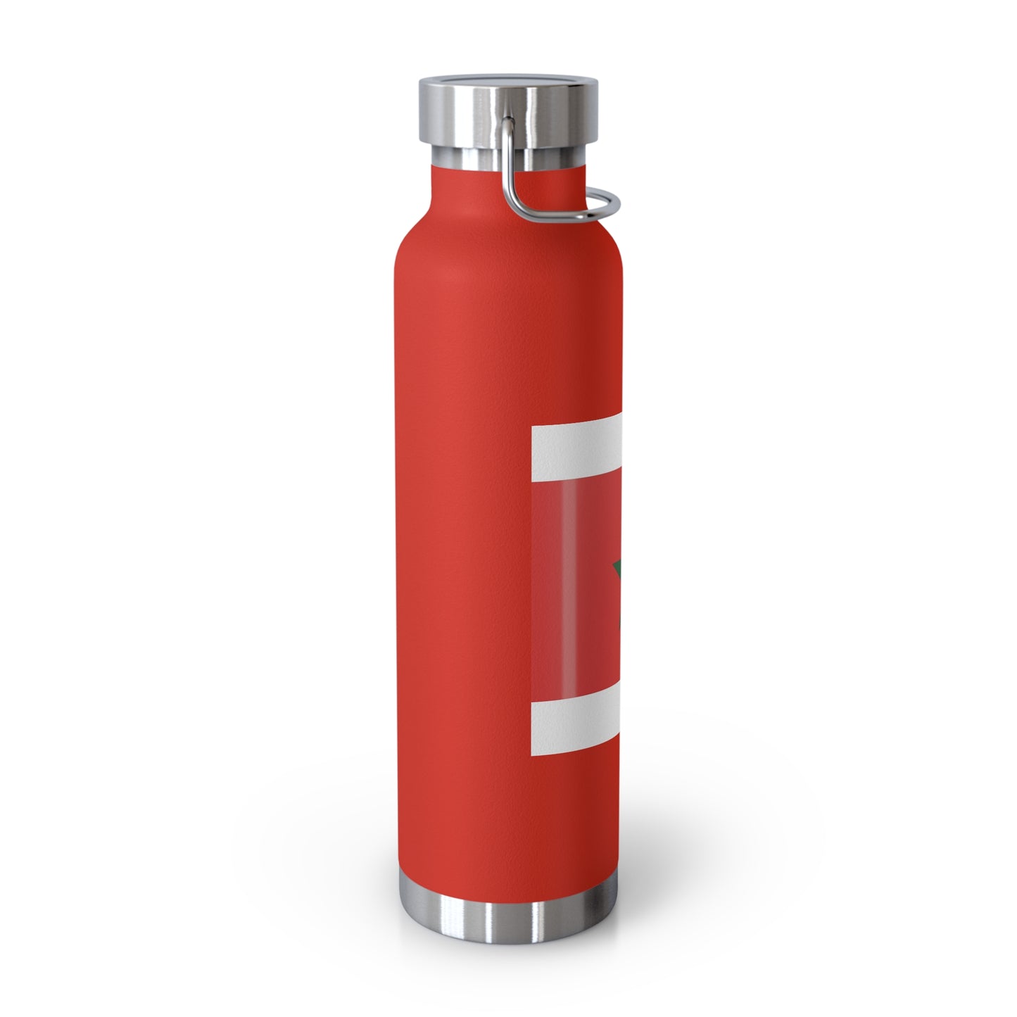 Moroccan Flag Insulated Water Bottle | Travel Flask, Sports Bottle, Eco-Friendly Gift, Hydration, Camping Accessory, Travel Mug