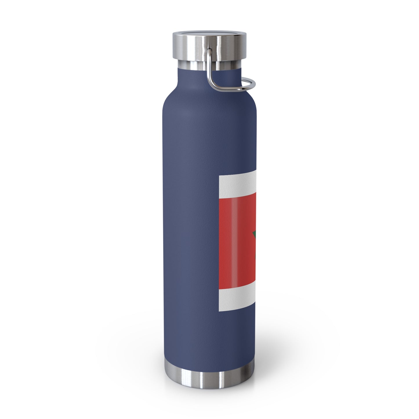 Moroccan Flag Insulated Water Bottle | Travel Flask, Sports Bottle, Eco-Friendly Gift, Hydration, Camping Accessory, Travel Mug