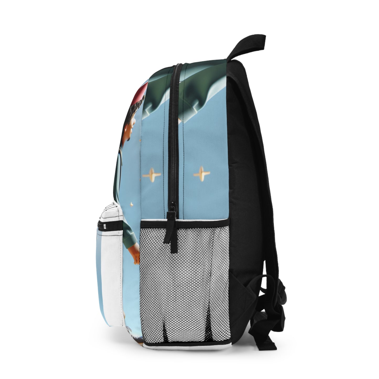 Inspirational Backpack for Kids, Motivational School Bag, Know Thyself Design, Travel Backpack, Unique Gift for Students