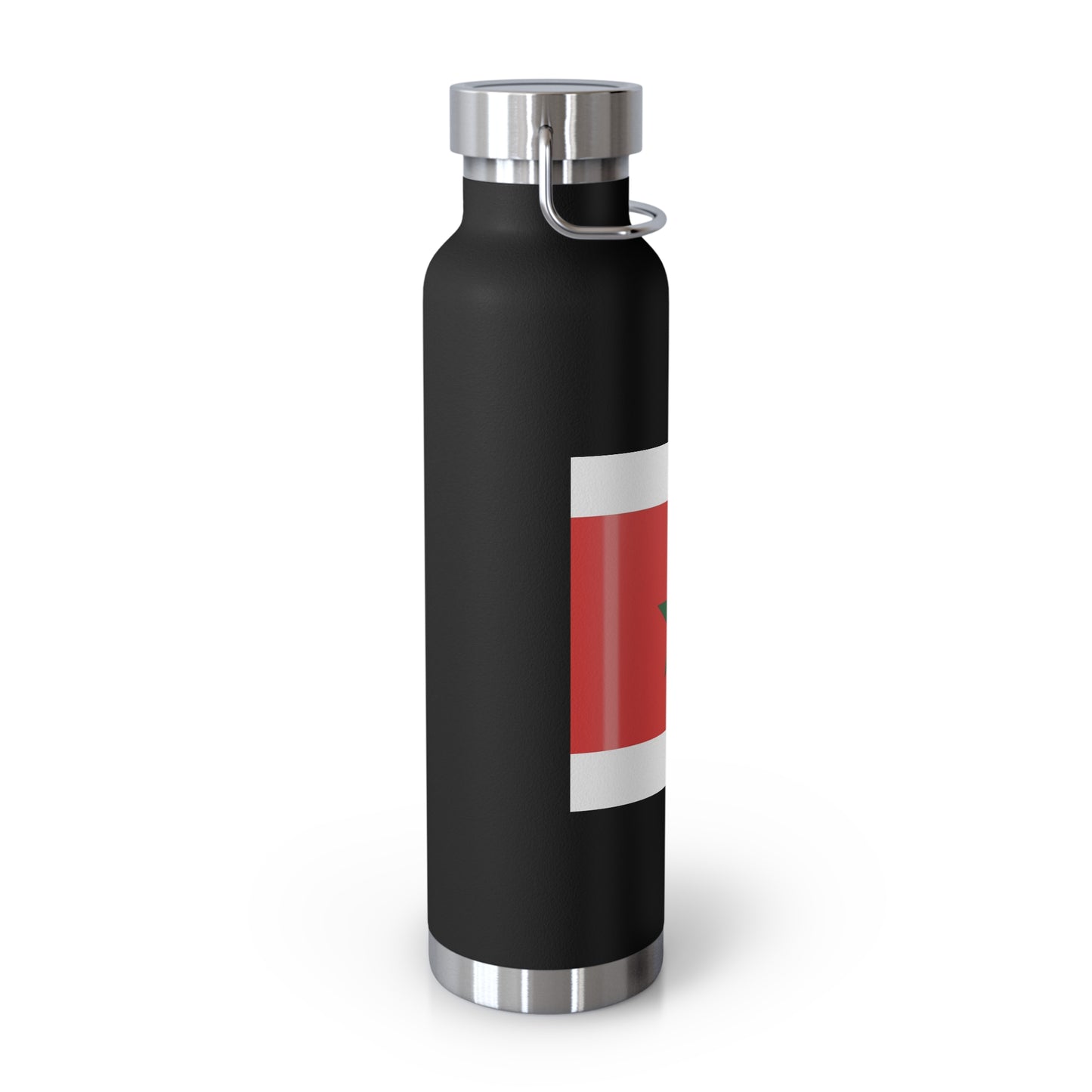 Moroccan Flag Insulated Water Bottle | Travel Flask, Sports Bottle, Eco-Friendly Gift, Hydration, Camping Accessory, Travel Mug