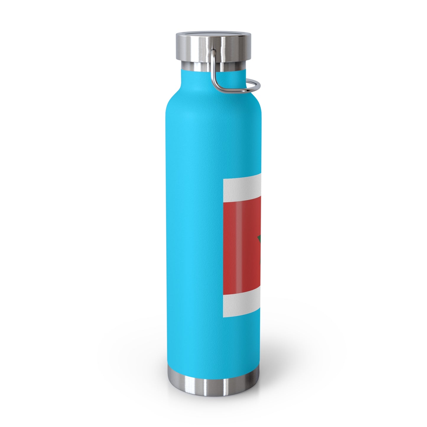 Moroccan Flag Insulated Water Bottle | Travel Flask, Sports Bottle, Eco-Friendly Gift, Hydration, Camping Accessory, Travel Mug