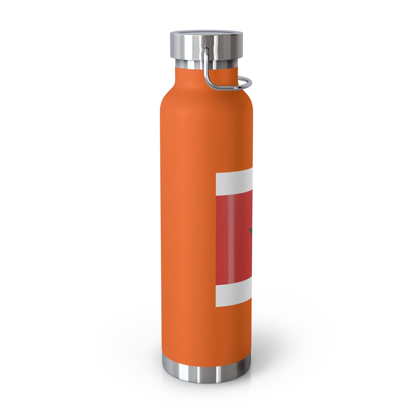 Moroccan Flag Insulated Water Bottle | Travel Flask, Sports Bottle, Eco-Friendly Gift, Hydration, Camping Accessory, Travel Mug