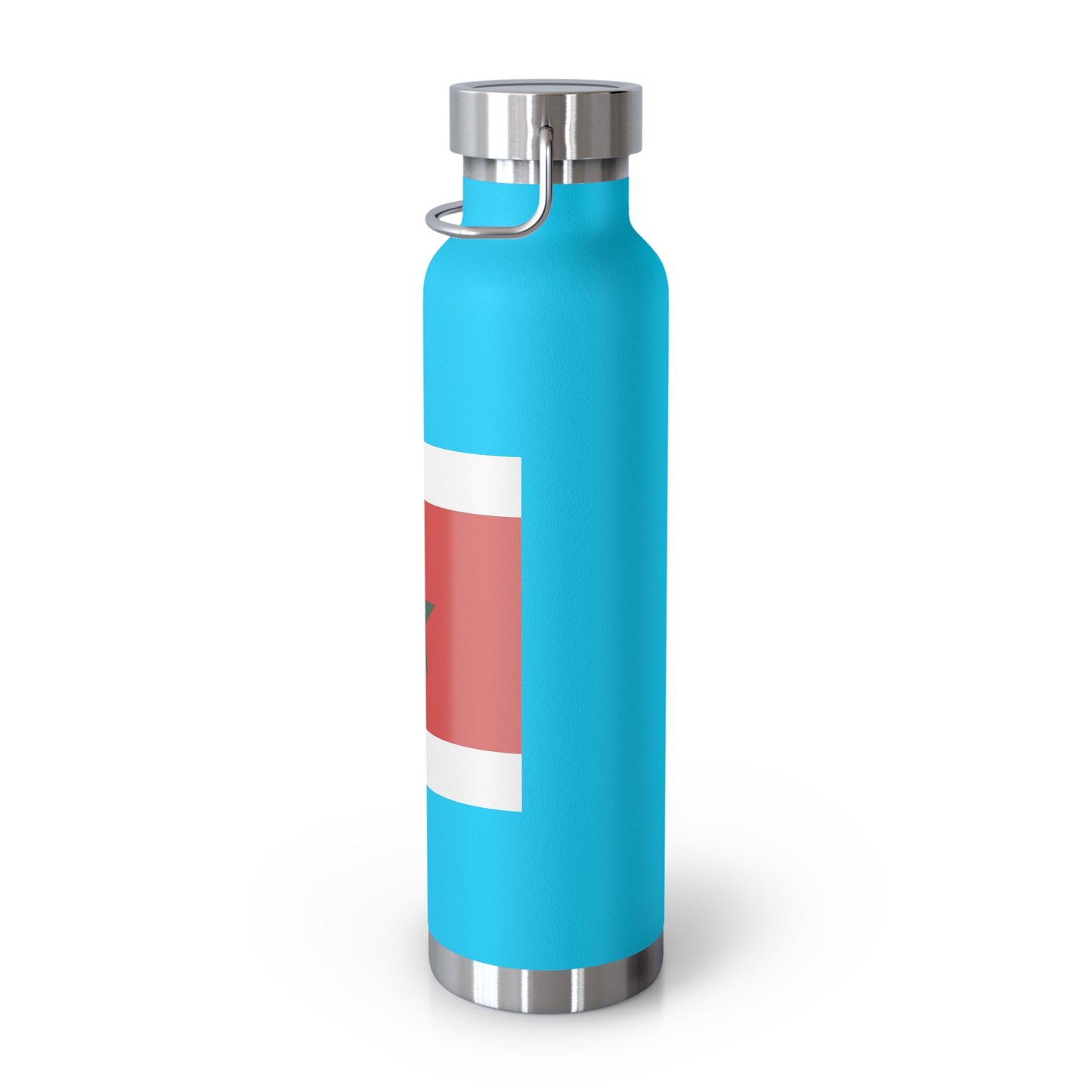 Moroccan Flag Insulated Water Bottle | Travel Flask, Sports Bottle, Eco-Friendly Gift, Hydration, Camping Accessory, Travel Mug