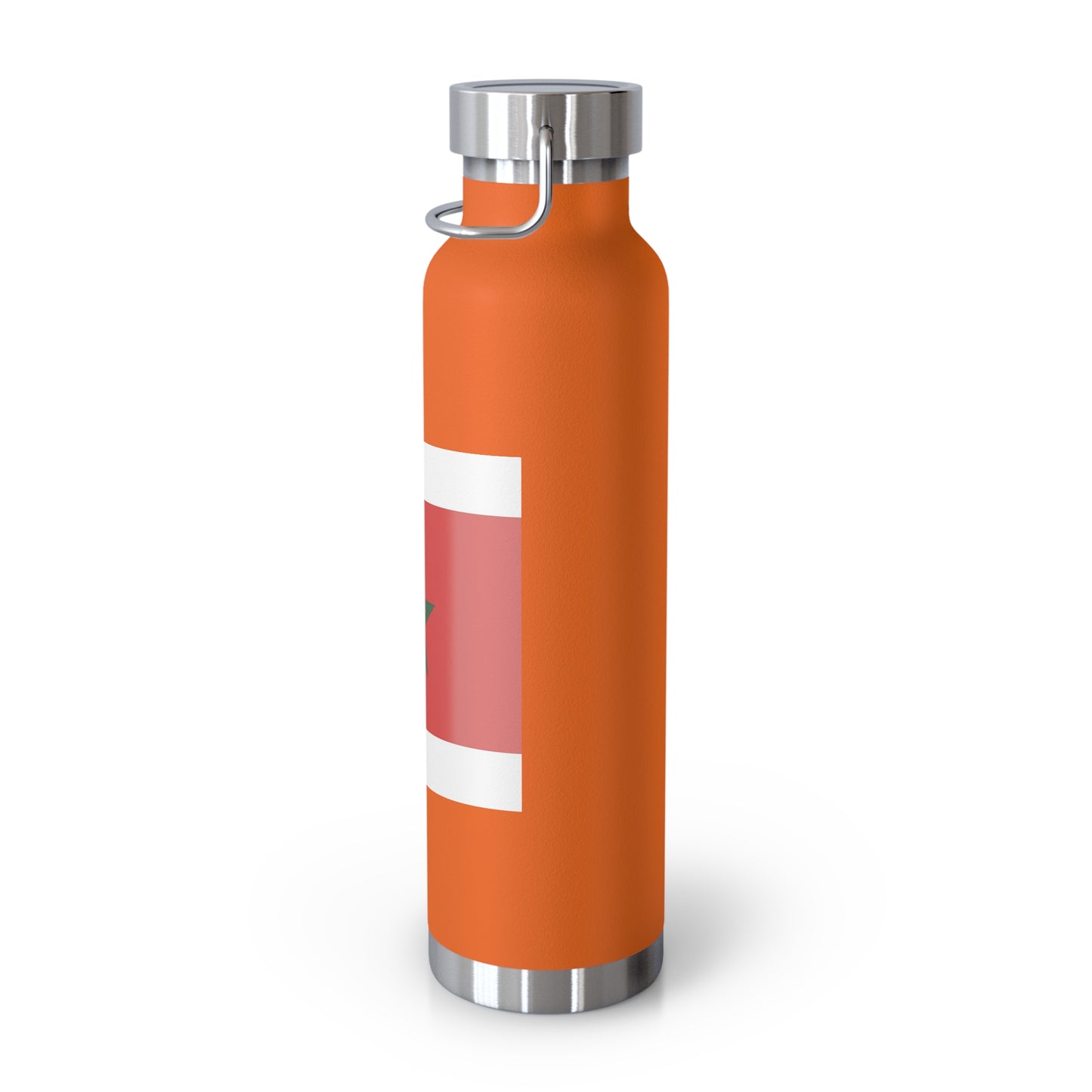 Moroccan Flag Insulated Water Bottle | Travel Flask, Sports Bottle, Eco-Friendly Gift, Hydration, Camping Accessory, Travel Mug