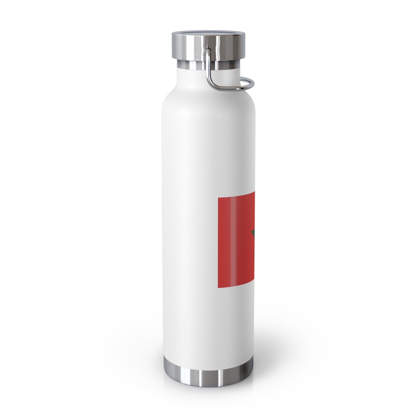 Moroccan Flag Insulated Water Bottle | Travel Flask, Sports Bottle, Eco-Friendly Gift, Hydration, Camping Accessory, Travel Mug