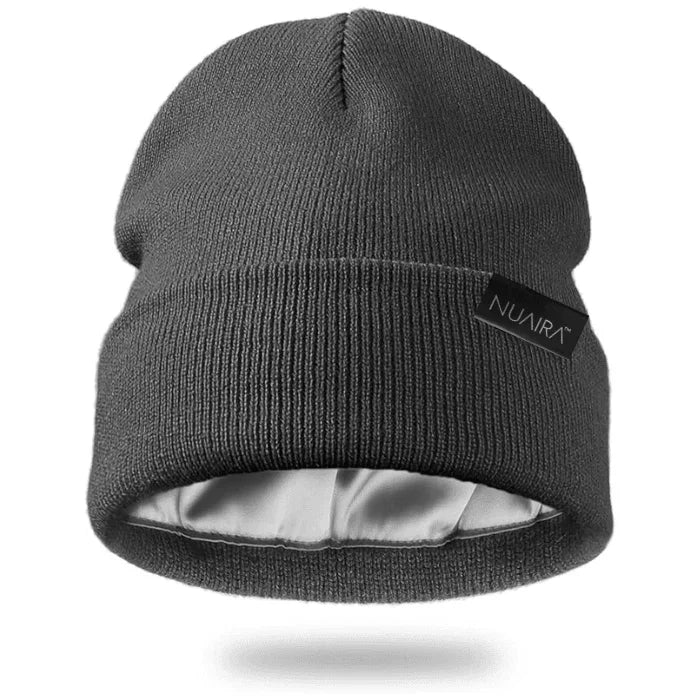 Satin Lined Winter Beanie Hat