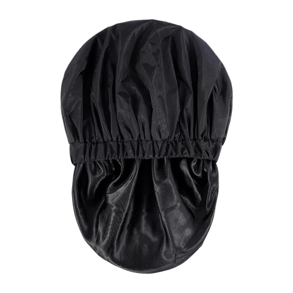 Satin Lined Reusable Shower Cap