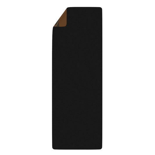 Meditative Rubber Yoga Mat - Mindfulness, Wellness, Fitness, Home Decor, Unique Gift for Yoga Lovers