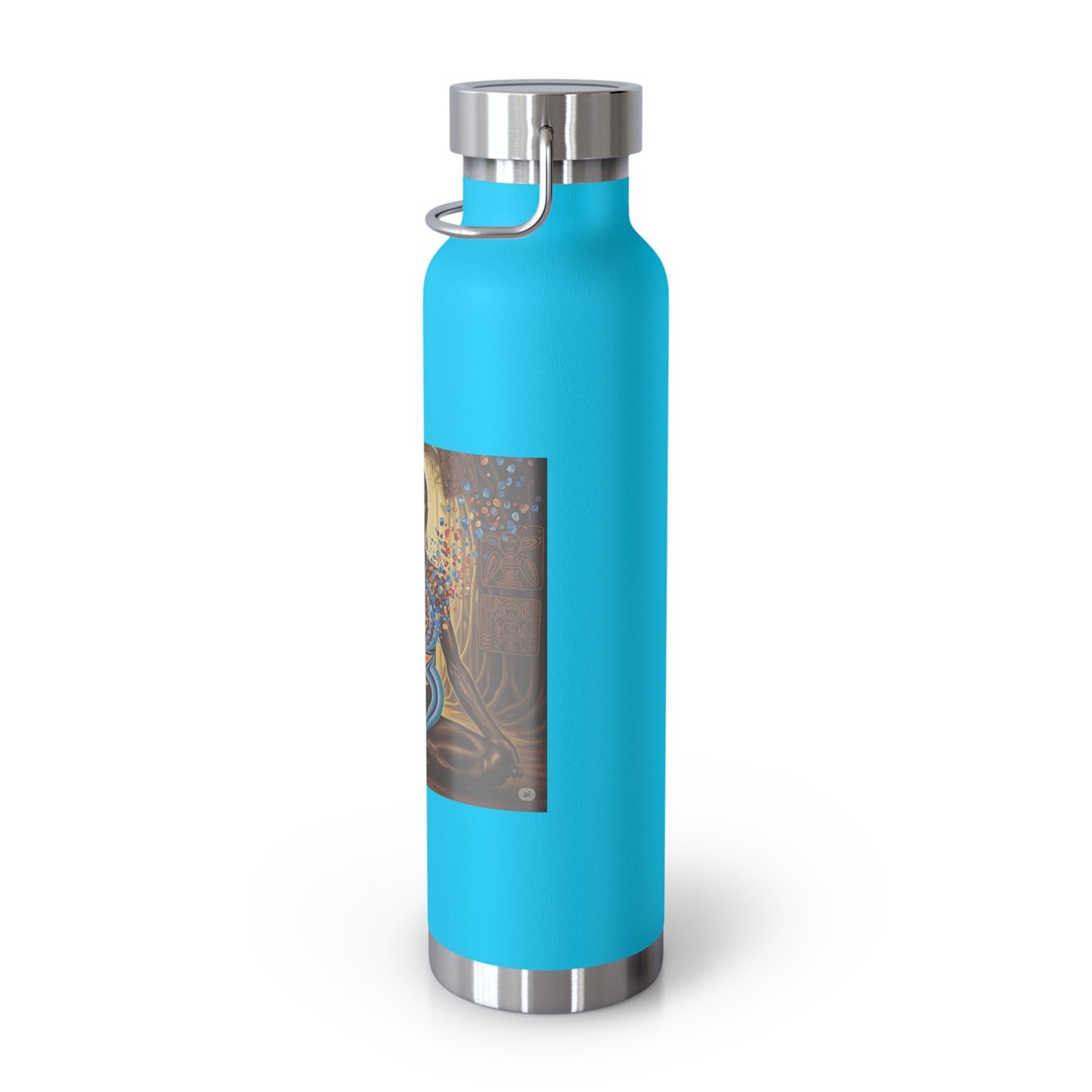 Meditative Water Bottle, Yoga Hydration Flask, Mindfulness Gift, Spiritual Drink Container, Wellness Accessory, Eco-Friendly Bottle, [...]