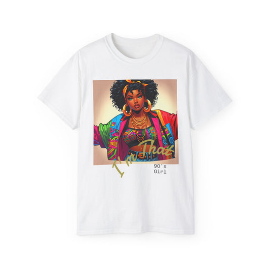 90's Girl Vintage Inspired Unisex Tee, Retro Graphic T-Shirt, Urban Fashion, Streetwear Style, Gift for Her, Music Festival Apparel
