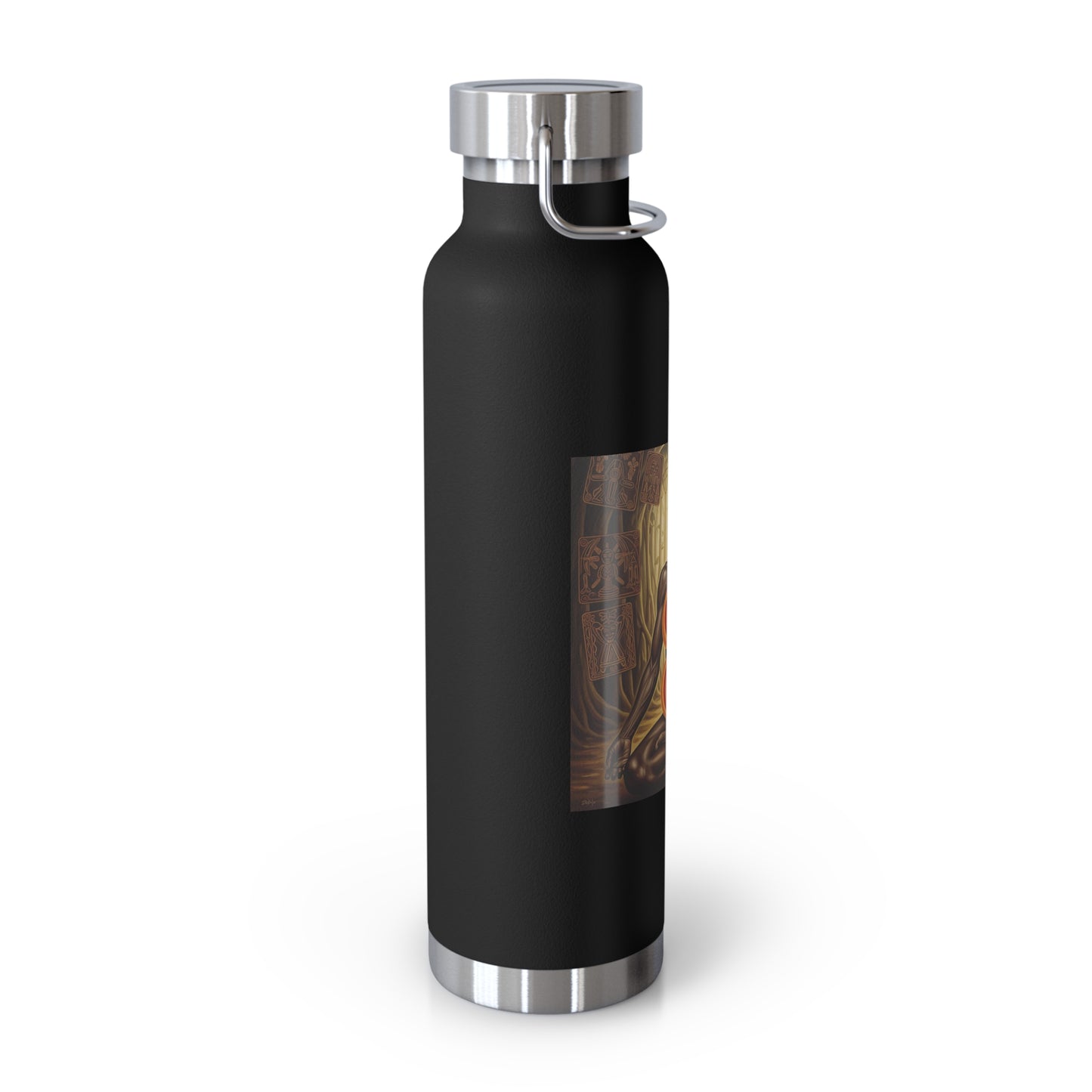 Meditative Water Bottle, Yoga Hydration Flask, Mindfulness Gift, Spiritual Drink Container, Wellness Accessory, Eco-Friendly Bottle, [...]