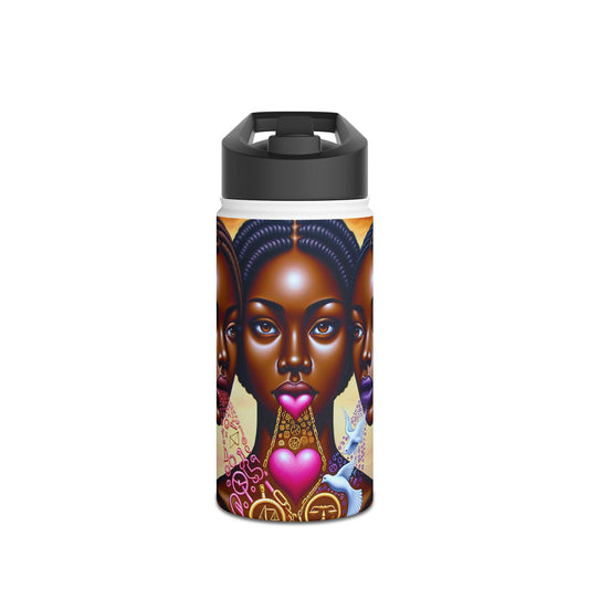 Stainless Steel Water Bottle, Standard Lid