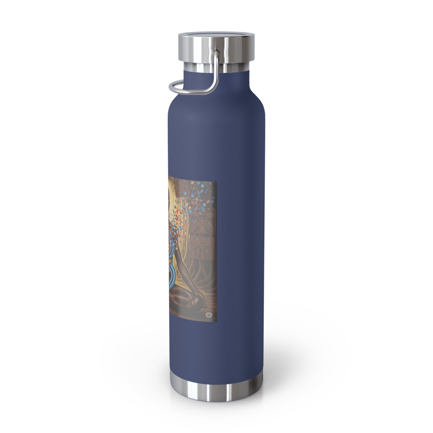 Meditative Water Bottle, Yoga Hydration Flask, Mindfulness Gift, Spiritual Drink Container, Wellness Accessory, Eco-Friendly Bottle, [...]