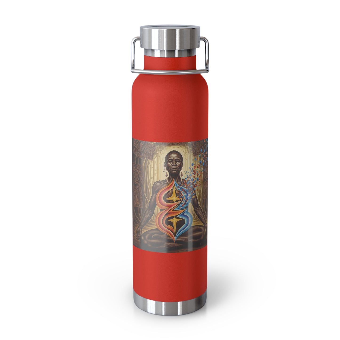 Meditative Water Bottle, Yoga Hydration Flask, Mindfulness Gift, Spiritual Drink Container, Wellness Accessory, Eco-Friendly Bottle, [...]