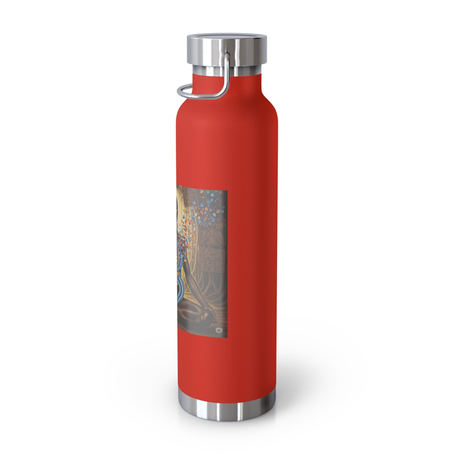 Meditative Water Bottle, Yoga Hydration Flask, Mindfulness Gift, Spiritual Drink Container, Wellness Accessory, Eco-Friendly Bottle, [...]