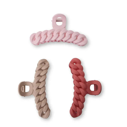 Cuban Claw Clip 3 Pc Set