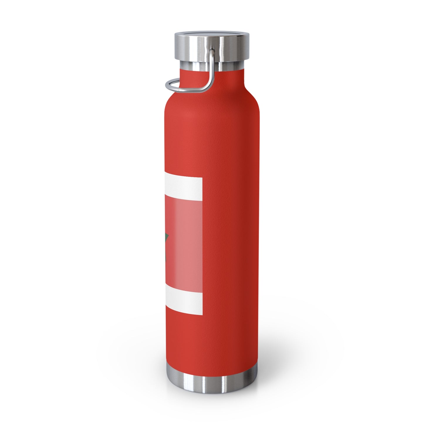 Moroccan Flag Insulated Water Bottle | Travel Flask, Sports Bottle, Eco-Friendly Gift, Hydration, Camping Accessory, Travel Mug