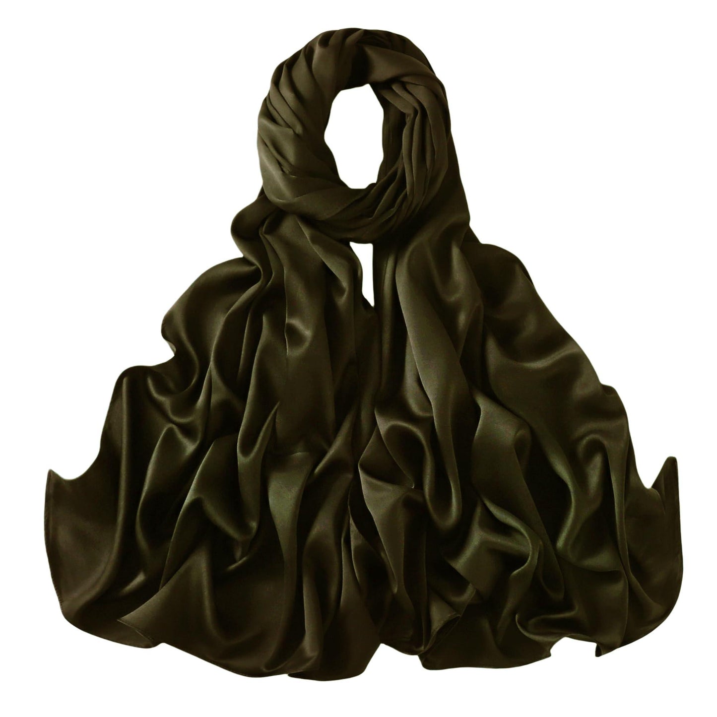Extra Long Satin Scarf