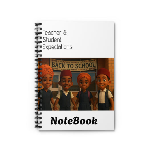 Teacher Accountability Notebook - Ruled Line