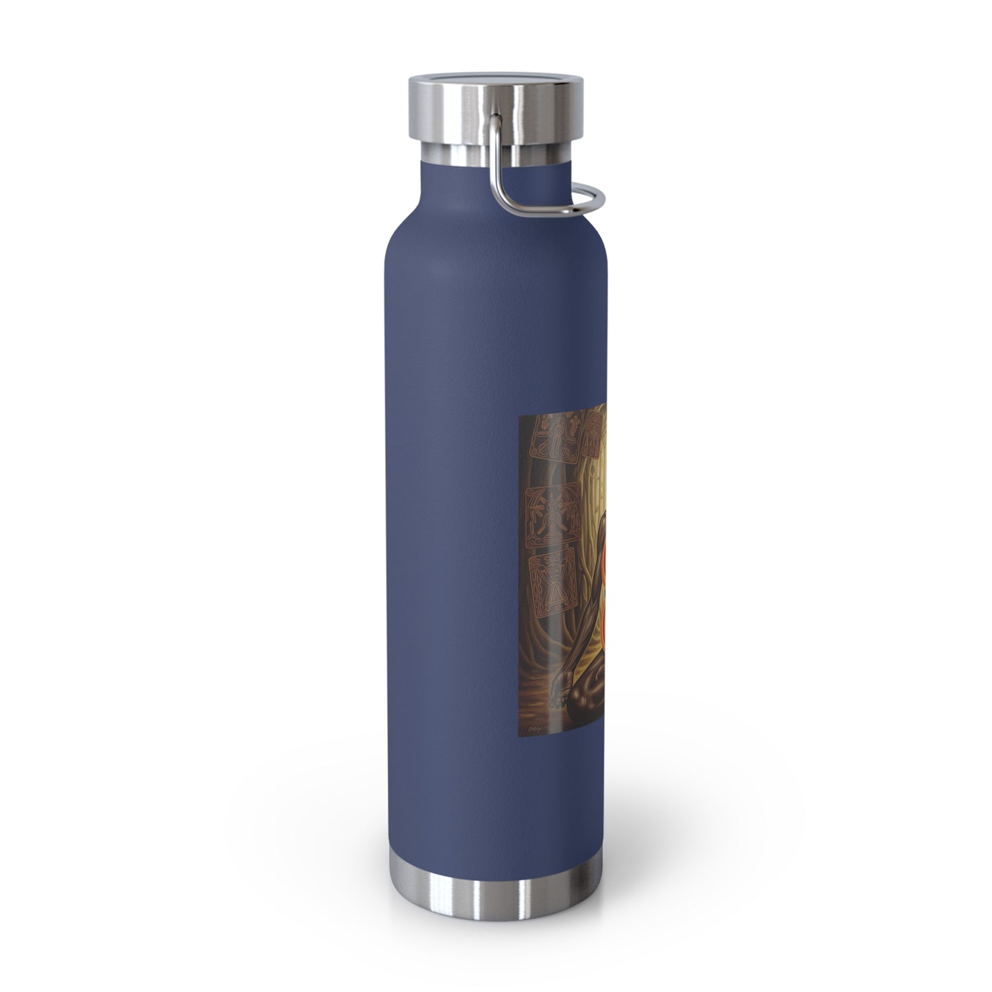 Meditative Water Bottle, Yoga Hydration Flask, Mindfulness Gift, Spiritual Drink Container, Wellness Accessory, Eco-Friendly Bottle, [...]