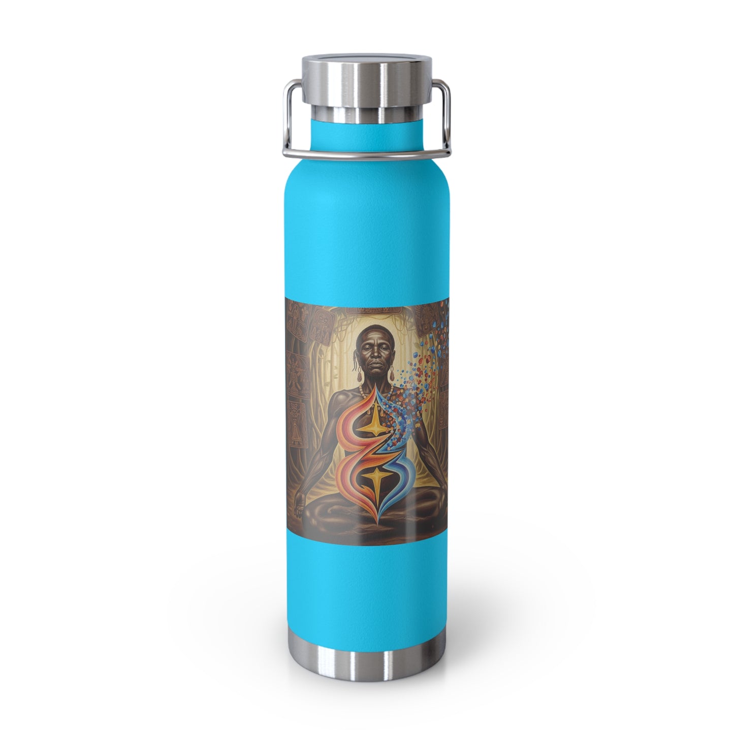 Meditative Water Bottle, Yoga Hydration Flask, Mindfulness Gift, Spiritual Drink Container, Wellness Accessory, Eco-Friendly Bottle, [...]