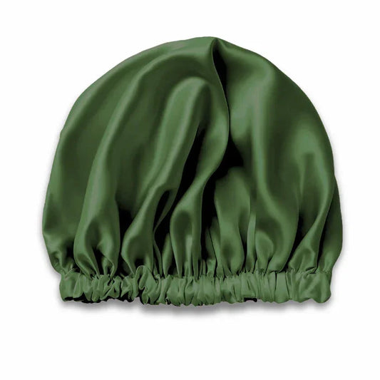 Reversible Satin Bonnet Cap