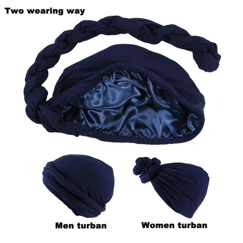 Satin Lined Halo Turban