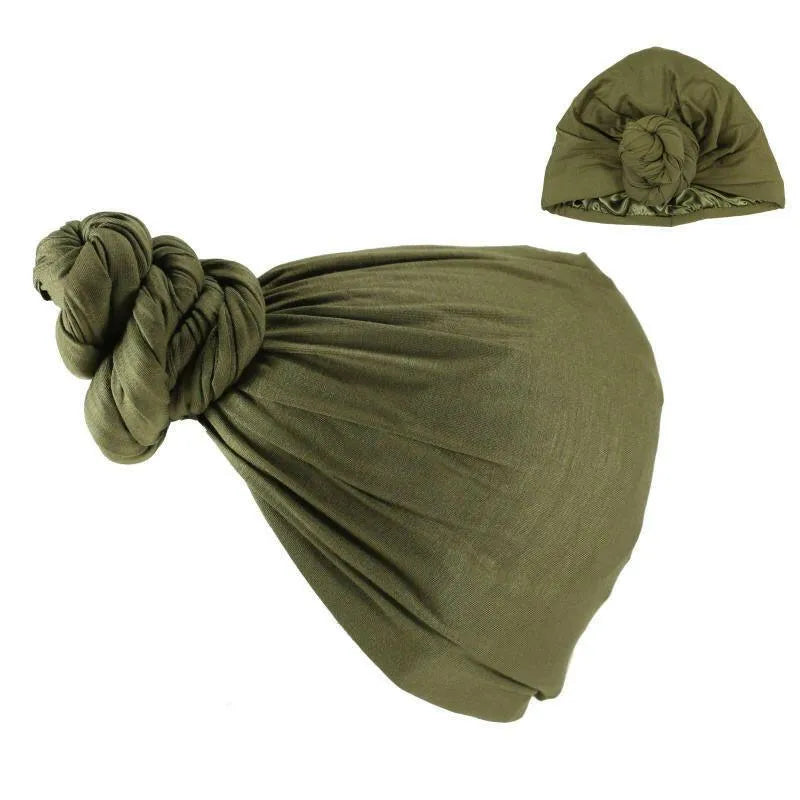 Satin Lined Halo Turban