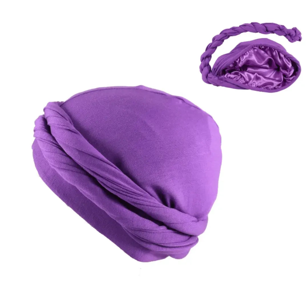 Satin Lined Halo Turban