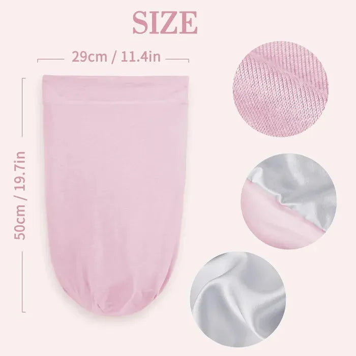 Extra Long Satin-Lined Jersey Beanie