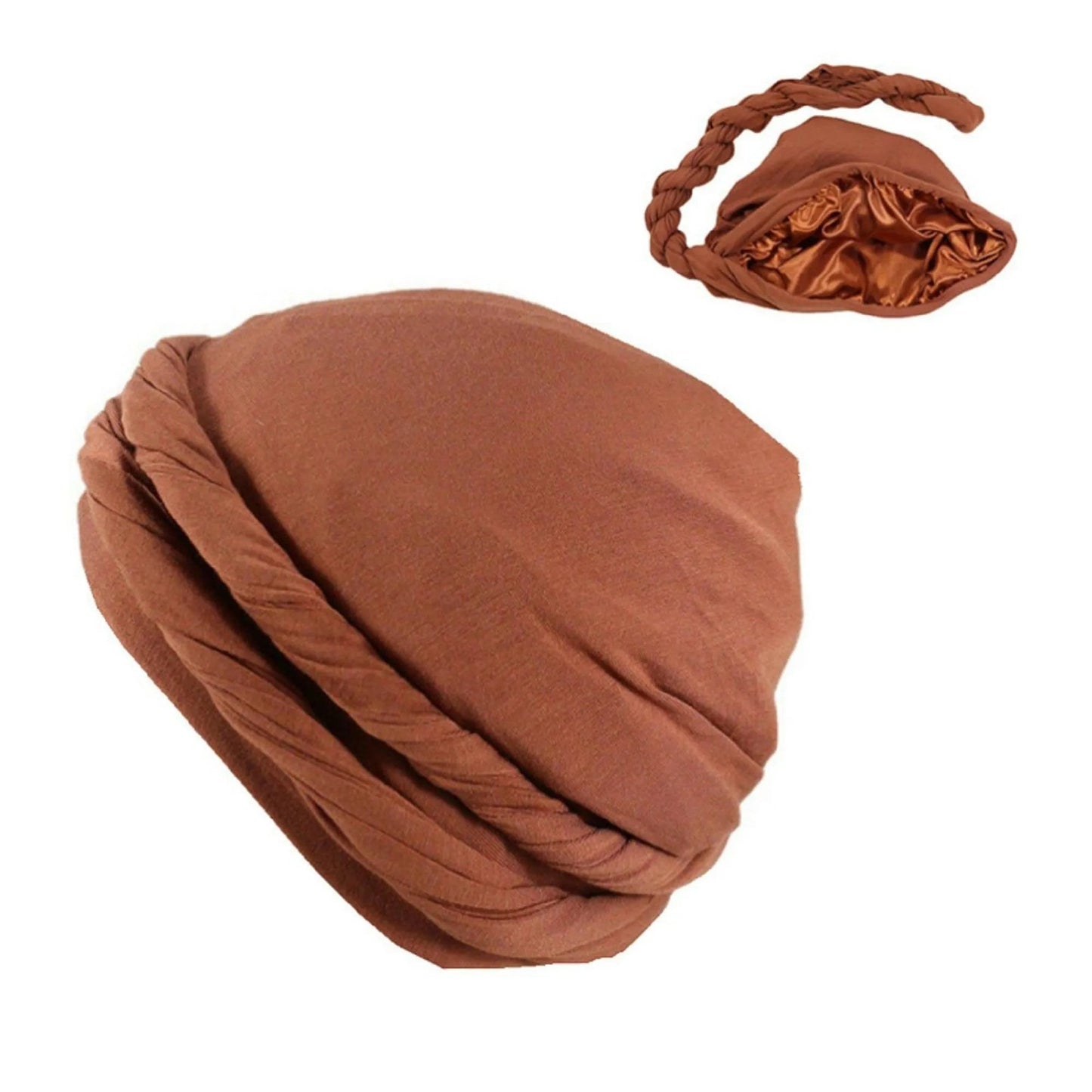 Satin Lined Halo Turban