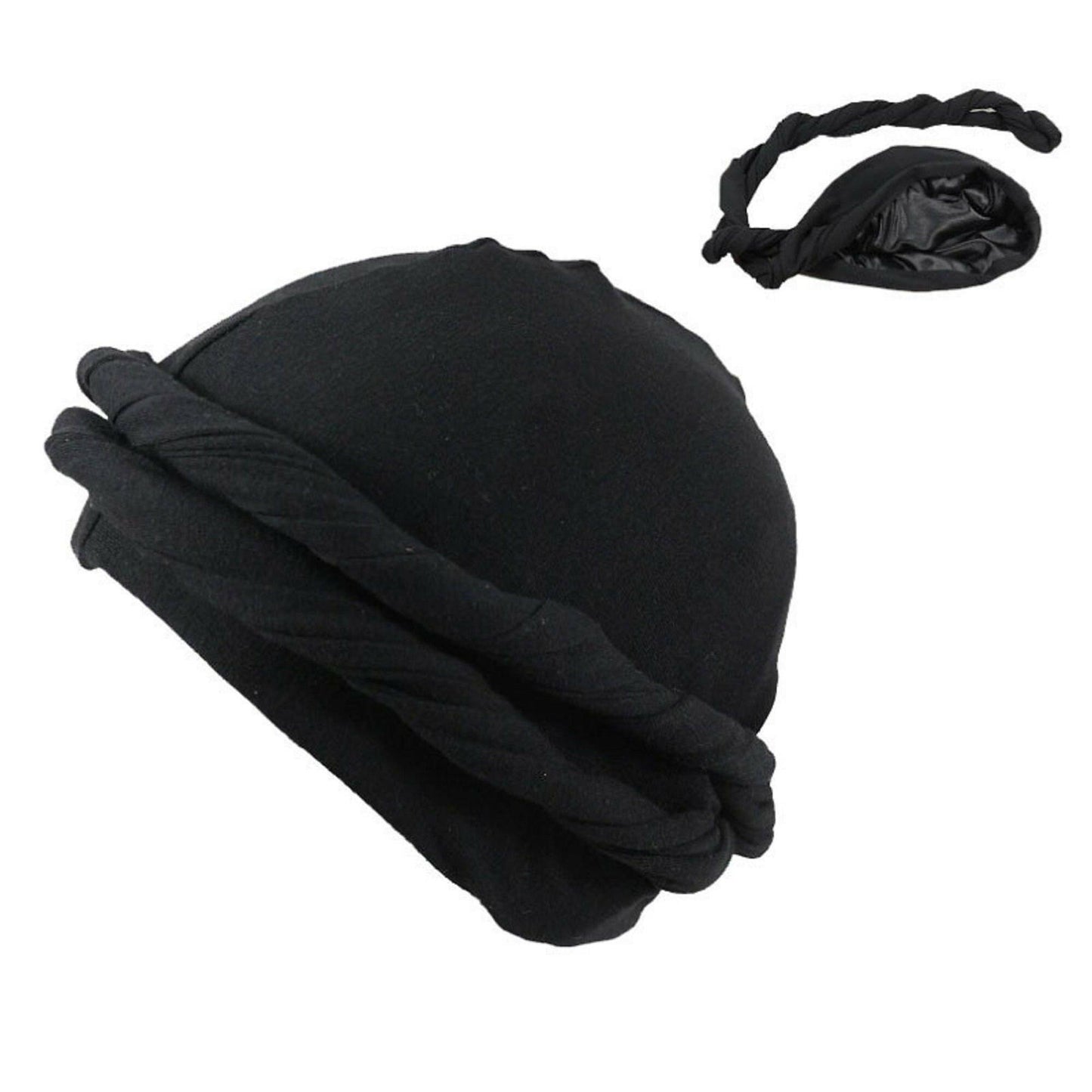 Satin Lined Halo Turban