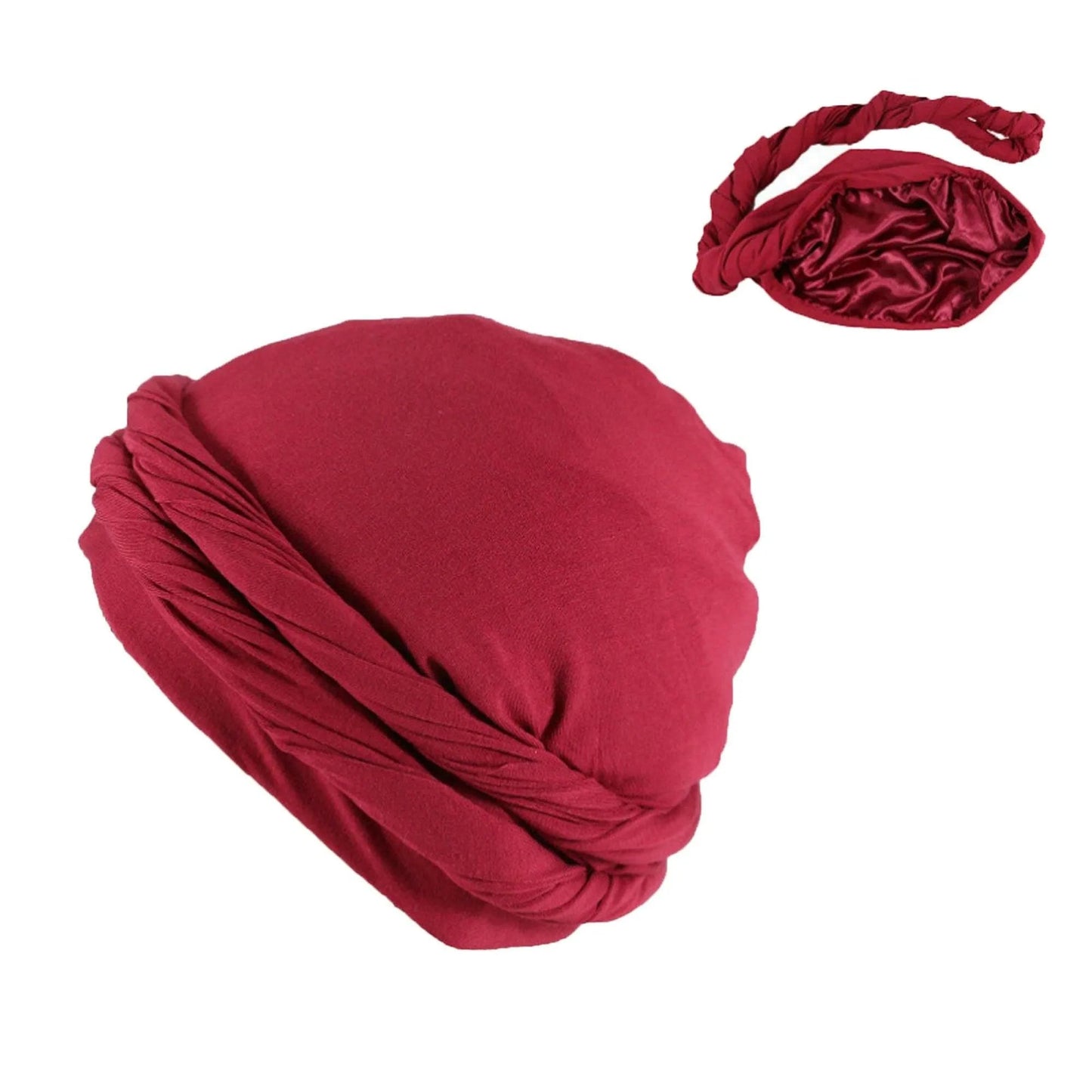 Satin Lined Halo Turban