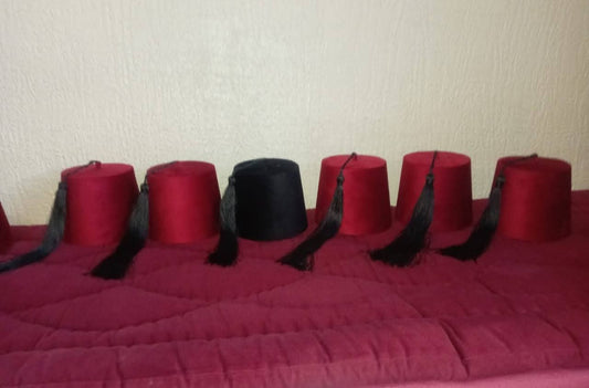 Authentic Moroccan Velvet Fez